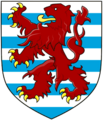 Coat of arms of the Duchy of Luxembourg (1353–1797)