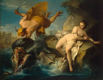 Charles André van Loo, Perseus and Andromeda, between 1735-1740