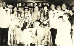 1955 Ma Bufang with KMT ambassador to Saudi Arabia.jpg