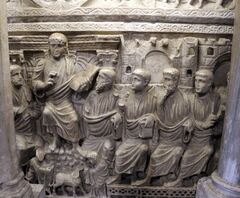 Jesus among the Apostles