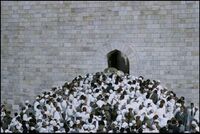 جنازة اغا خان رئيس و امام الطائفة الاسماعيلية