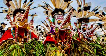 Hudoq, traditional dance from Dayak people