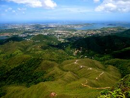 Aerial view of Dumbéa