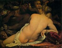 Venus with a Satyr and Two Cupids, 1590