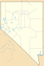 Location of Lake Mead in Nevada, USA.