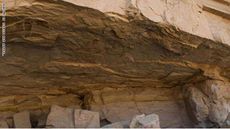 سقف كهف الزرانيج.