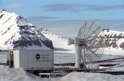 Mobile system at the SvalRak launch site at Ny-Ålesund, Norway (2003)