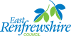 الشعار الرسمي لـ East Renfrewshire Aest Renfrewshire Siorrachd Rinn Friù an Ear