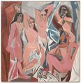 Les Demoiselles d'Avignon، لپيكاسو
