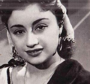 نجاح سلام في شبابها