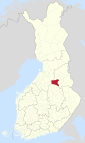Kajaani sijainti Suomi.svg