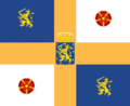 Standard of Bernhard of Lippe-Biesterfeld as Royal consort of the Netherlands