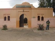 ضريح المعتمد بن عباد في أغمات، المغرب