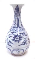 Early blue and white ware, first half of 14th century, Jingdezhen.