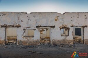 أطلال مدرسة قرية أم الحويطات