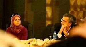 برنار هنري ليفي ونجلاء المنقوش