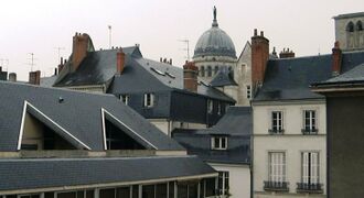 Slate roofs of Tours.