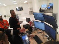 من داخل أحد المعامل داخل محطة الجميل، ديسمبر 2018.