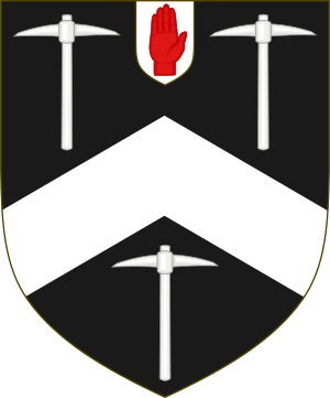 Arms of Mosley, Baronet of Ancoats.svg