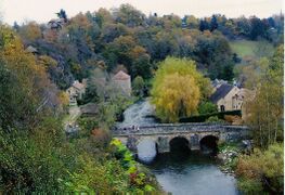 Saint-Céneri-le-Gérei, un des plus beaux villages de France