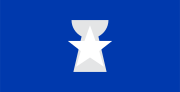 Former flag of the Northern Mariana Islands (1972 – 1981)