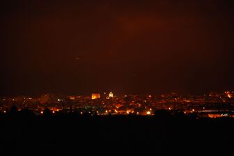 Adrano - Vista notturna