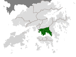 الموقع ضمن منطقة هونگ كونگ للإدارة الخاصة