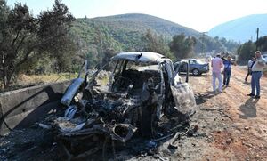 من موقع الهجوم على مصياف 2024