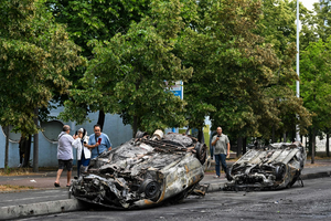 من اثار الاحتجاجات بفرنسا 28 يونيو 2023