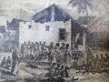 Contemporary Engraving of Zanzibar Slave Market - World's Last Open Slave Market - Outside Anglican Cathedral - Stone Town - Zanzibar - Tanzania (8842023408)