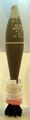 81 mm high explosive mortar shell fitted with contact fuze