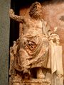 Enthroned Zeus (Greek, c. 100 BC) - modeled after the Olympian Zeus by Pheidas (c. 430 BC)