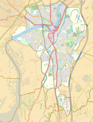 Location map United Kingdom Lancaster 2018.svg