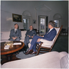 Meeting with General Clay and David Bell. Adminstrator of the Agency for International Development David Bell... - NARA - 194220.tif