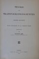 Title page to "Theorie der Transformationsgruppen"
