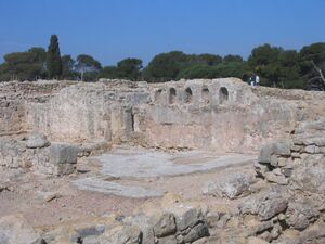 Paleochristian Basilica - Empúries - 2005-03-27.JPG