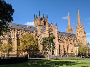 St Mary's Cathedral, Sydney, Australia: 1868–1928