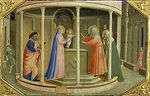 Angelico, predella dell'annunciazione 04 presentazione al tempio.JPG