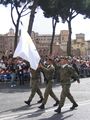 Soldiers of the Cypriot National Guard marching at Bastille Day Military Parade in 2007, France.