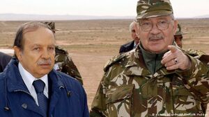 أحمد قايد الصالح وعبد العزيز بوتفليقة