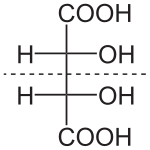 Meso-Weinsäure Spiegel.svg