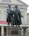 Goethe–Schiller Monument in Weimar
