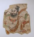 An Indian brahmin figure from Cave 9, dated 8th-9th century AD, wall painting