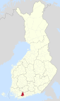 Lohja sijainti Suomi.svg