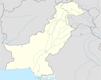 Map showing the locations of WHS in Pakistan