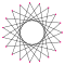 Regular star polygon 19-7.svg