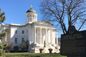 Somerset County courthouse in Somerville, the county seat