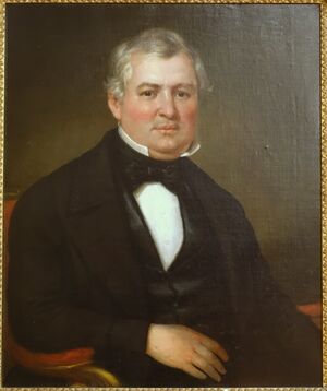 Isaac Babbitt (1799-1862) by Bass Otis, 1849, oil on canvas - Old Colony History Museum - Taunton, Massachusetts - DSC03743.jpg