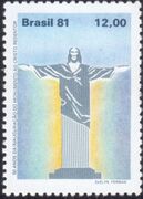 Depicted on a stamp
