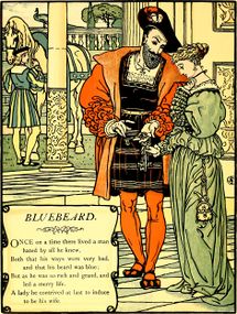 La Barbe bleue confie les clés de la maison à son épouse